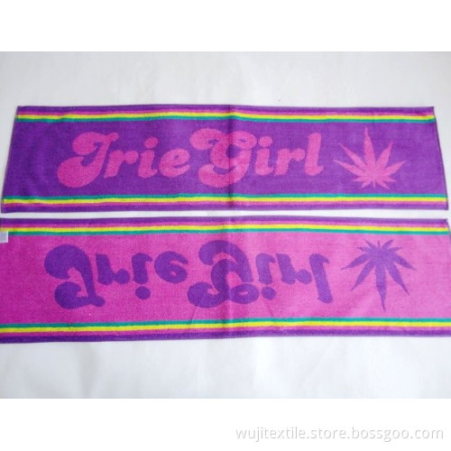 Super-Absorbent Cotton Gym Towel Terry Sports Towel